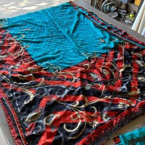 Beaded Indian (?) Scarf / Sari / Dress